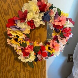 Floral  Wreath - Multicolor
